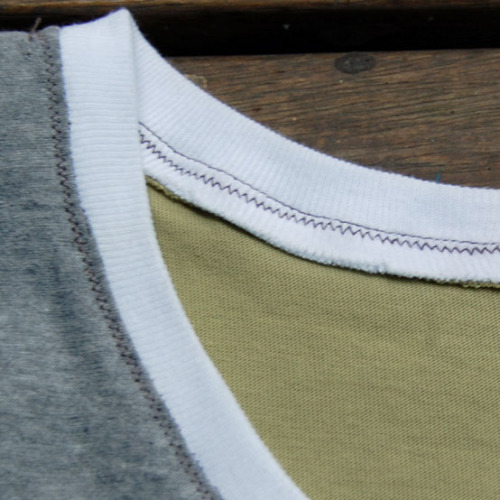 clothesline - 3. Sew your Tank Top - 7. Topstitch neck